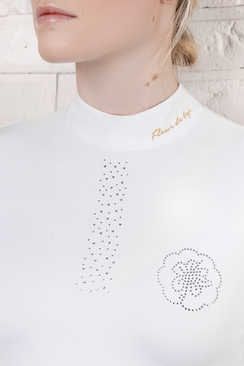 Camelia Competition Shirt White