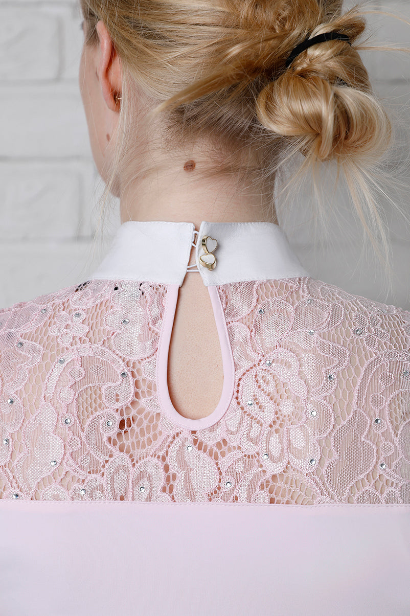 Cristall Shirt Short Sleeve Pink