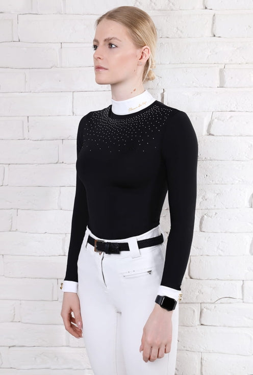 Freesia Competition Shirt Black