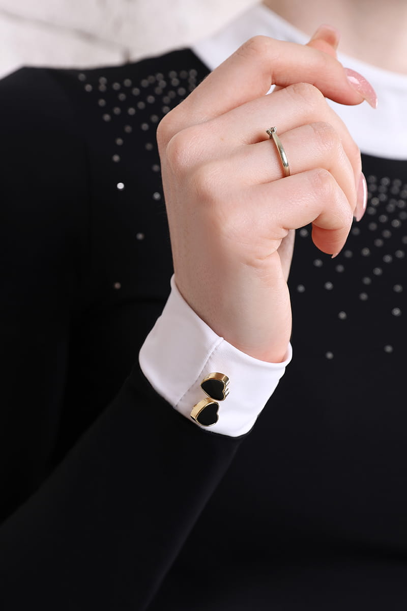 Freesia Competition Shirt Black