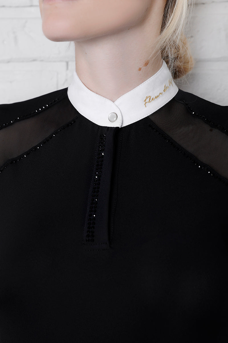 Poppy Shirt Short Sleeve Black