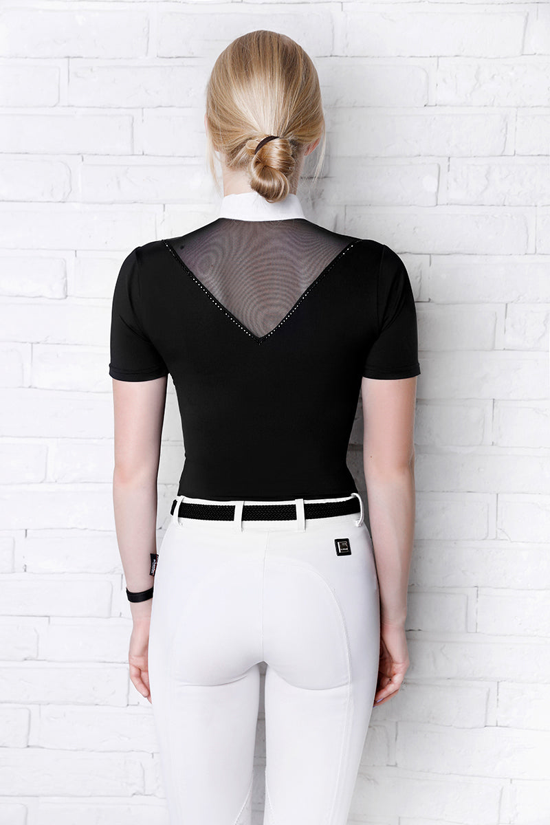 Poppy Shirt Short Sleeve Black