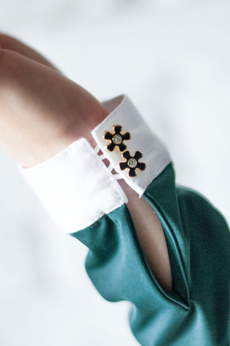 Holly Shirt Emerald Green