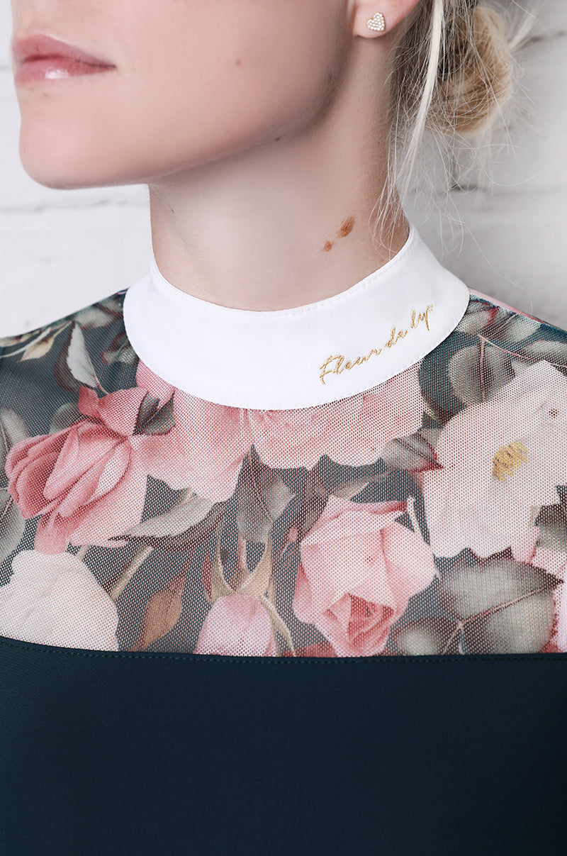 Cindy Shirt Flower Green