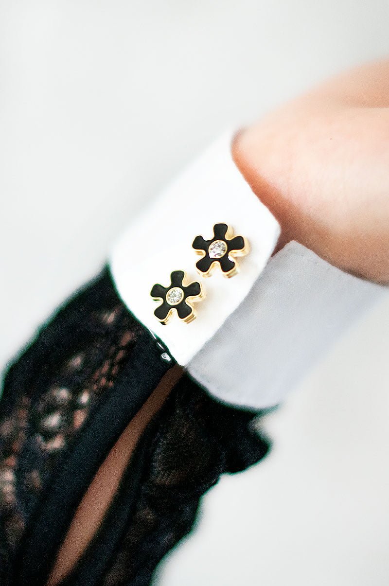 Cristall Shirt Black