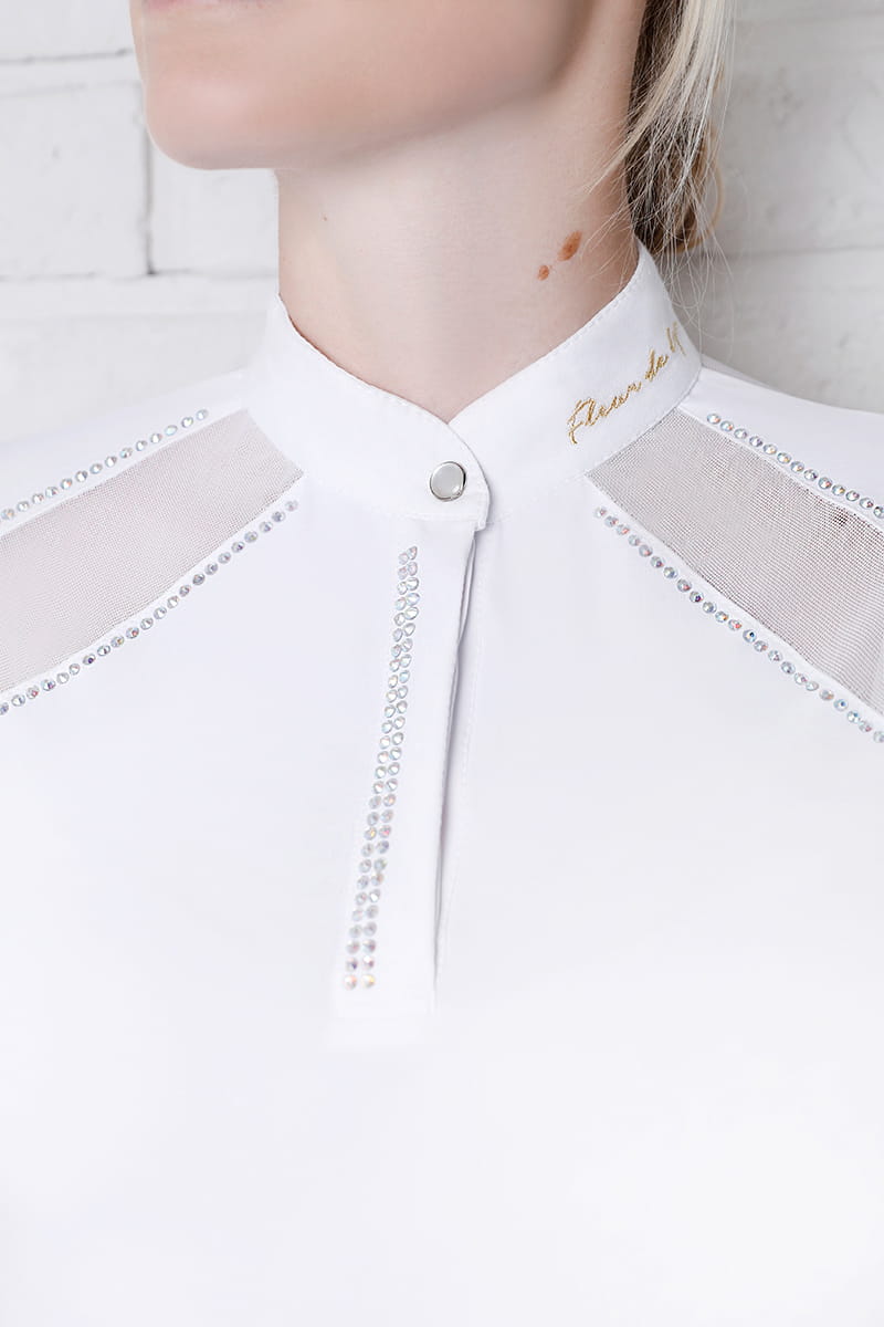 Poppy Shirt Short Sleeve White