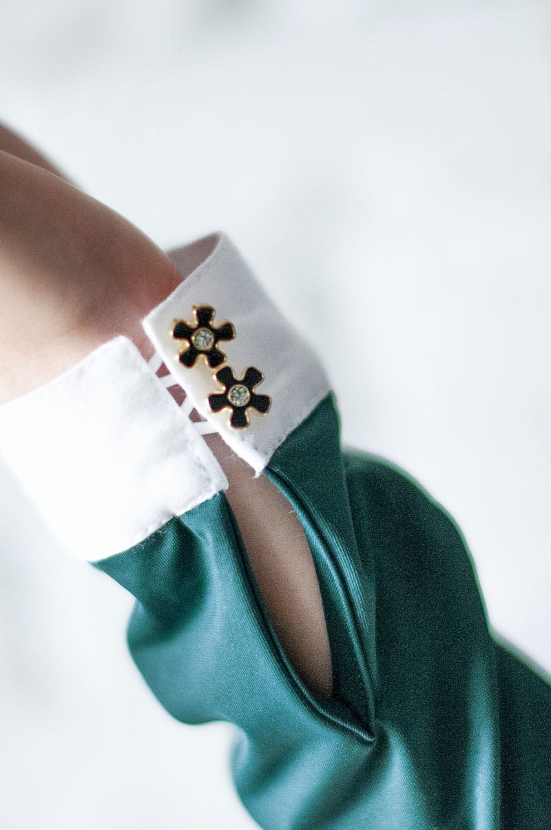 Ruby Shirt Emerald Green