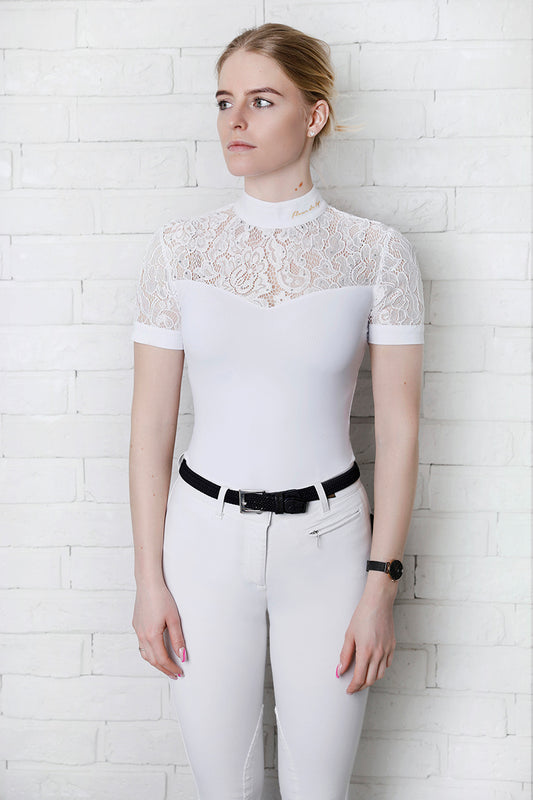 Cristall Shirt Short Sleeve White